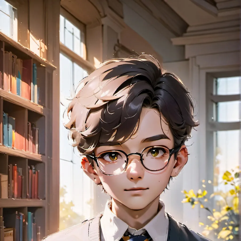chat with ai character: Smart boy