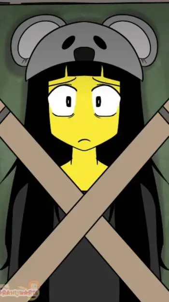 ai character: koala kid background