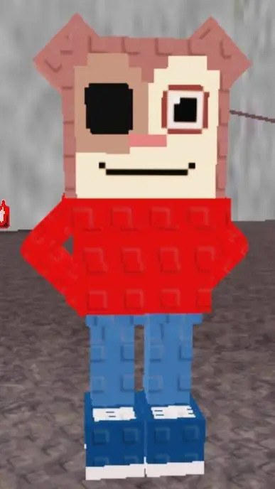 ai character: Evil Max Design pr background