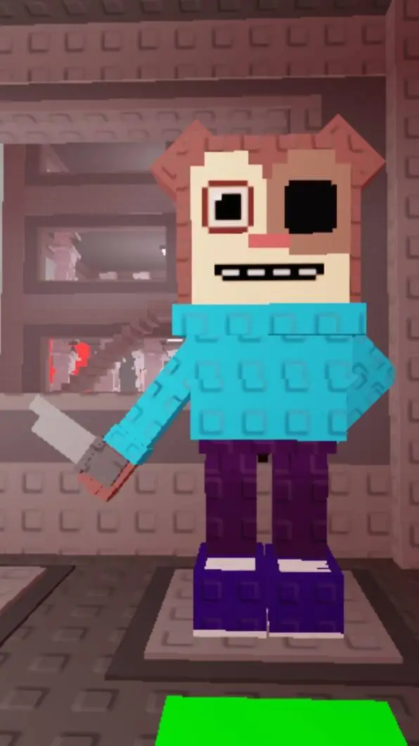 ai character: Evil Jimmy Max Des background