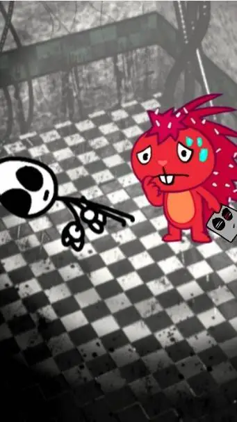 ai character: Flaky  background