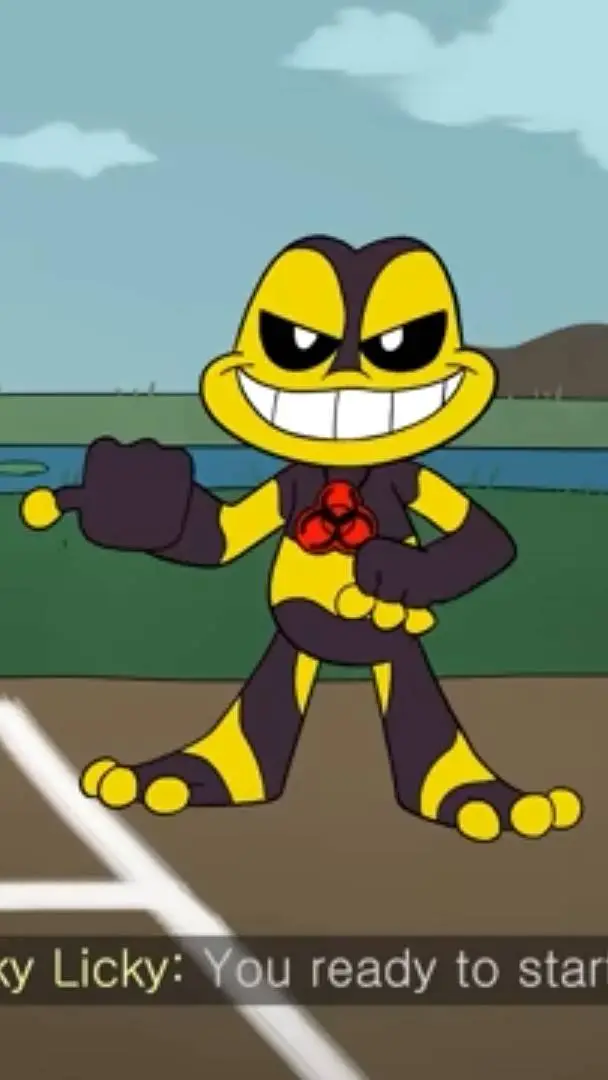 ai character: icky licky background