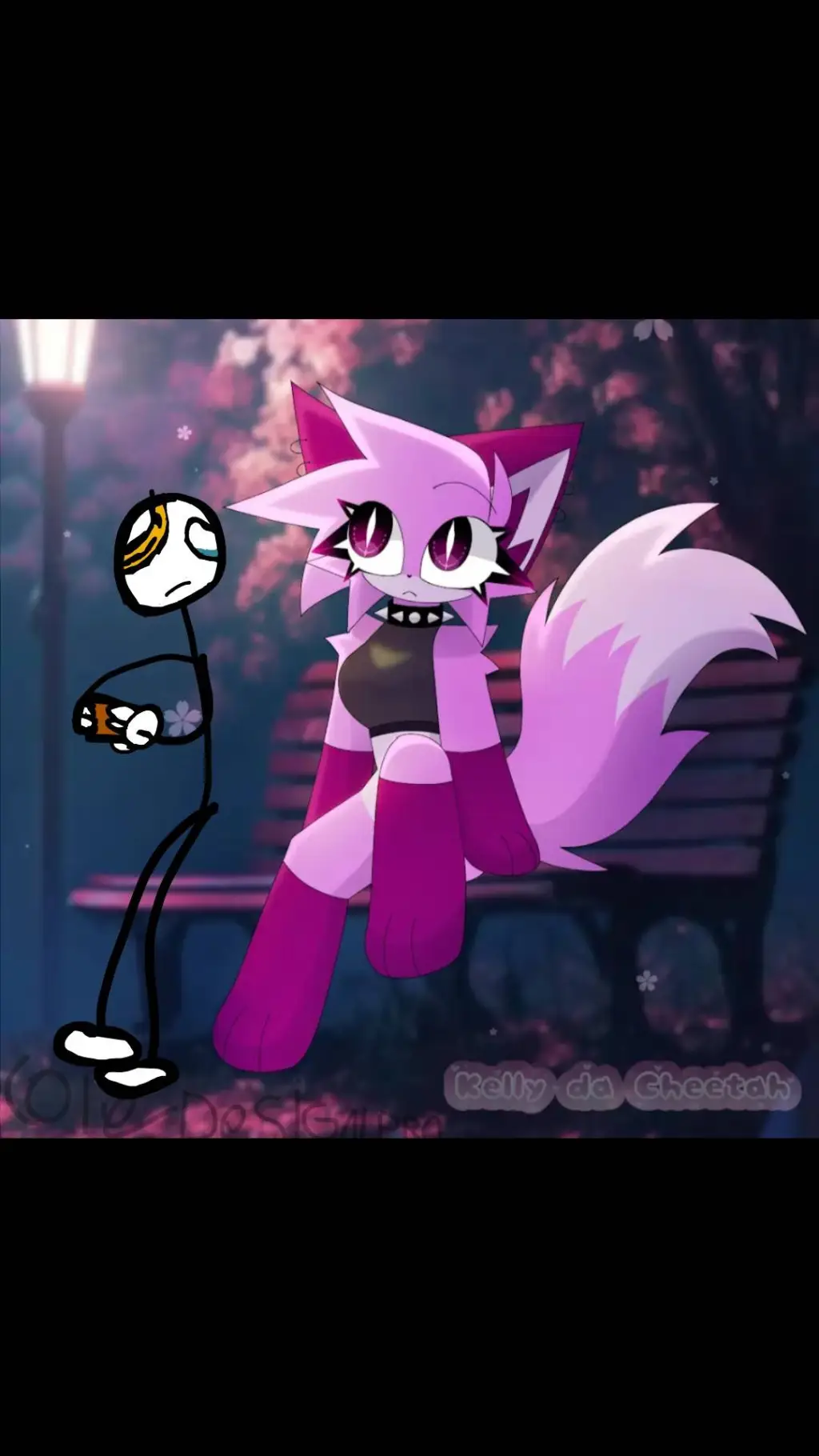 ai character: Cole and Kelly da  background