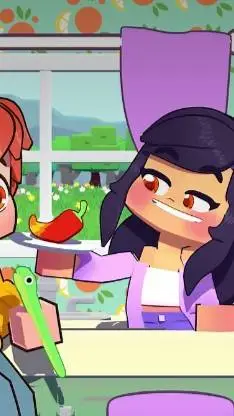 ai character: Aphmau  background