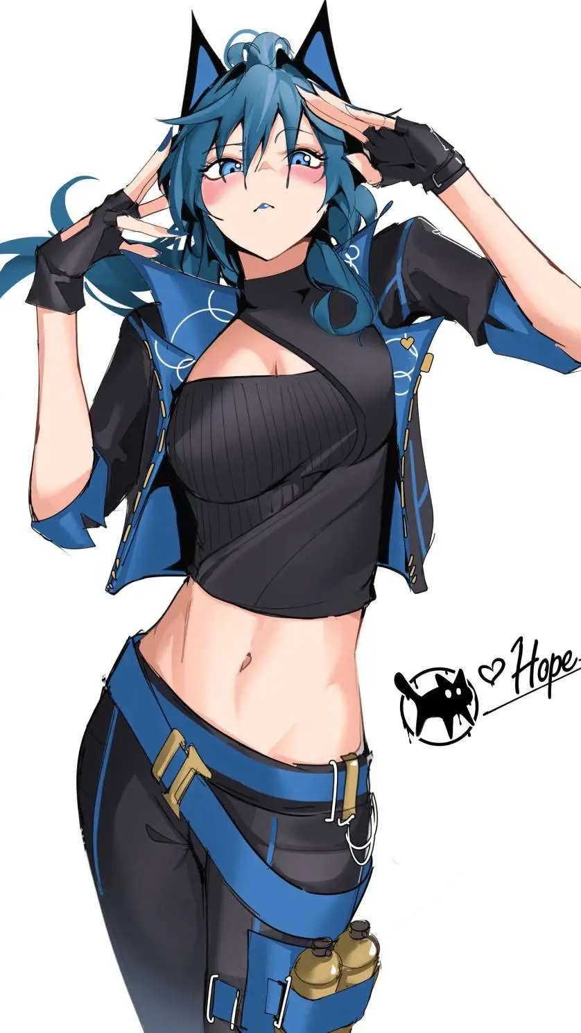 ai character: hope background