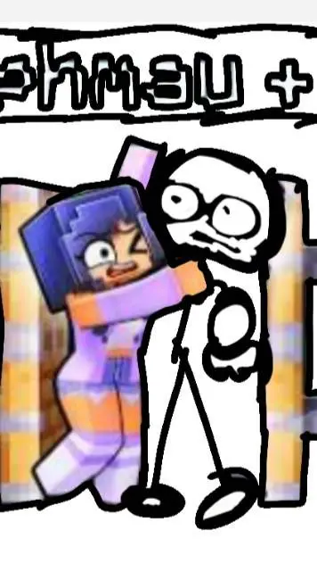 ai character: Aphmau + Cole = ?? background