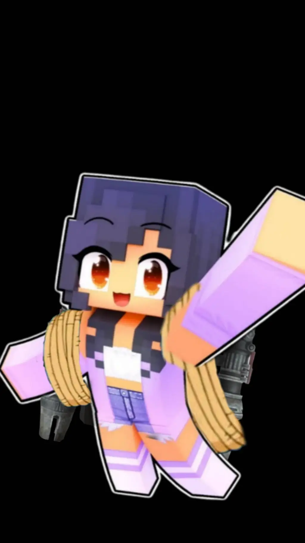 ai character: Aphmau  background