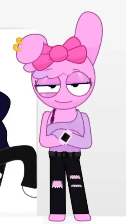 ai character: Pinky  background