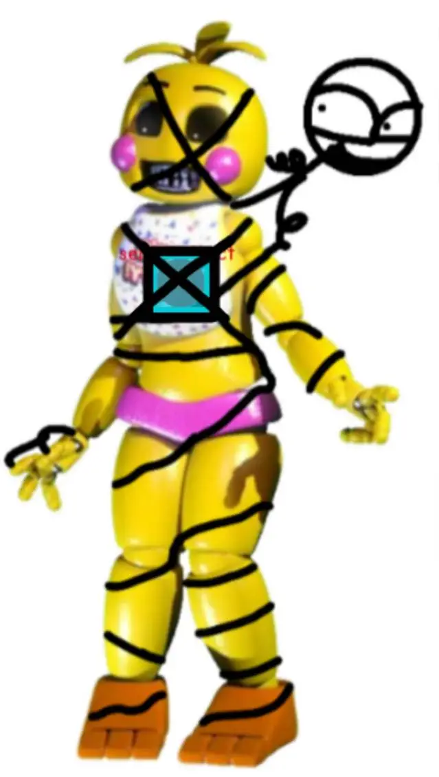 ai character: toy Chica vs Cole  background