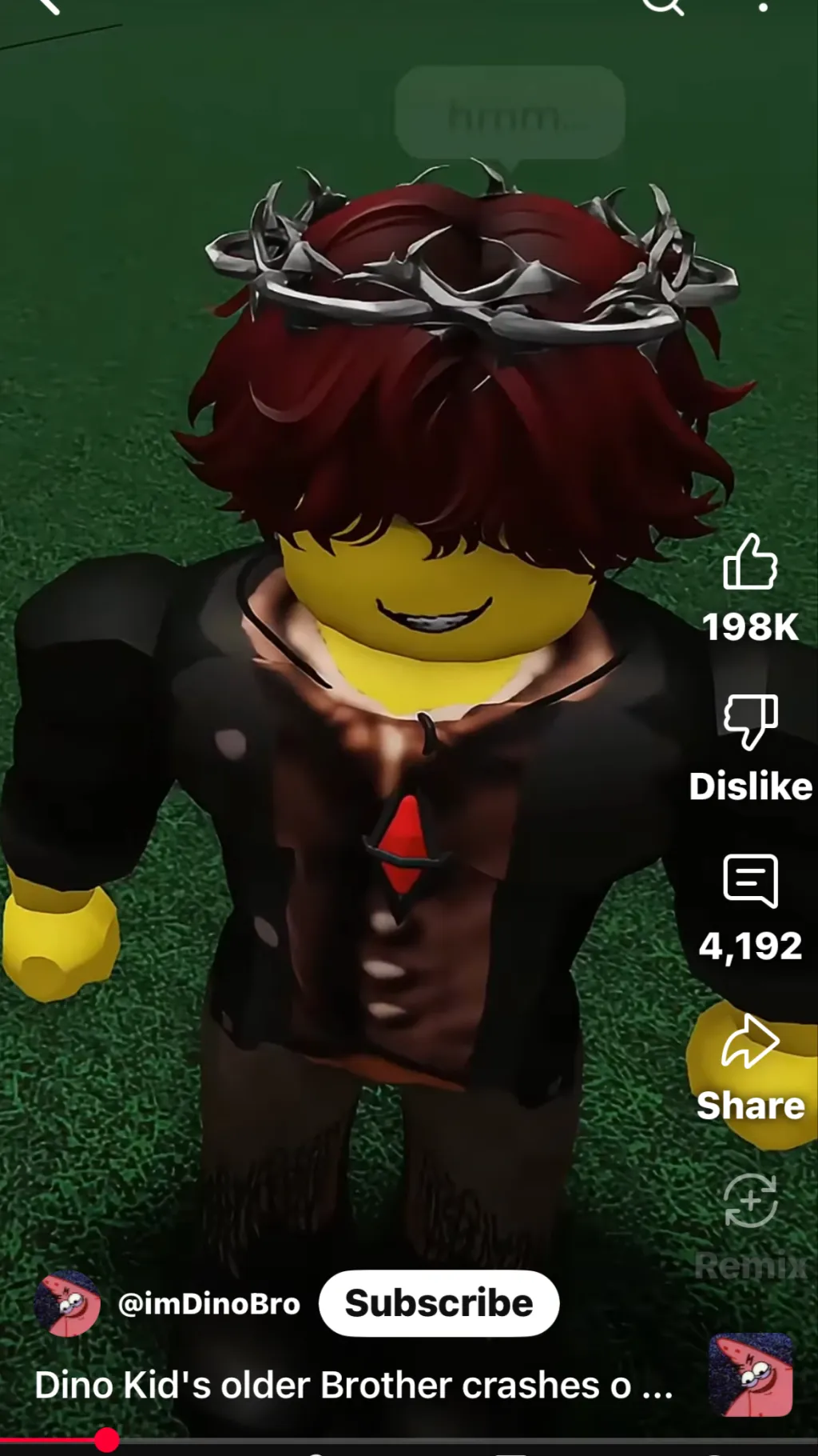 ai character: Cultist king ￼ background