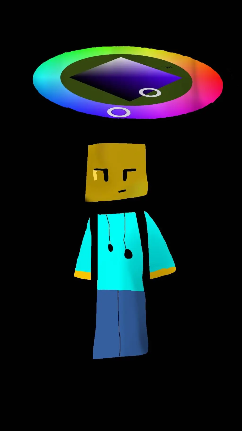 ai character: meet my ocs :D background