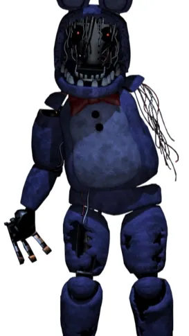ai character: ￼ withered Bonnie background