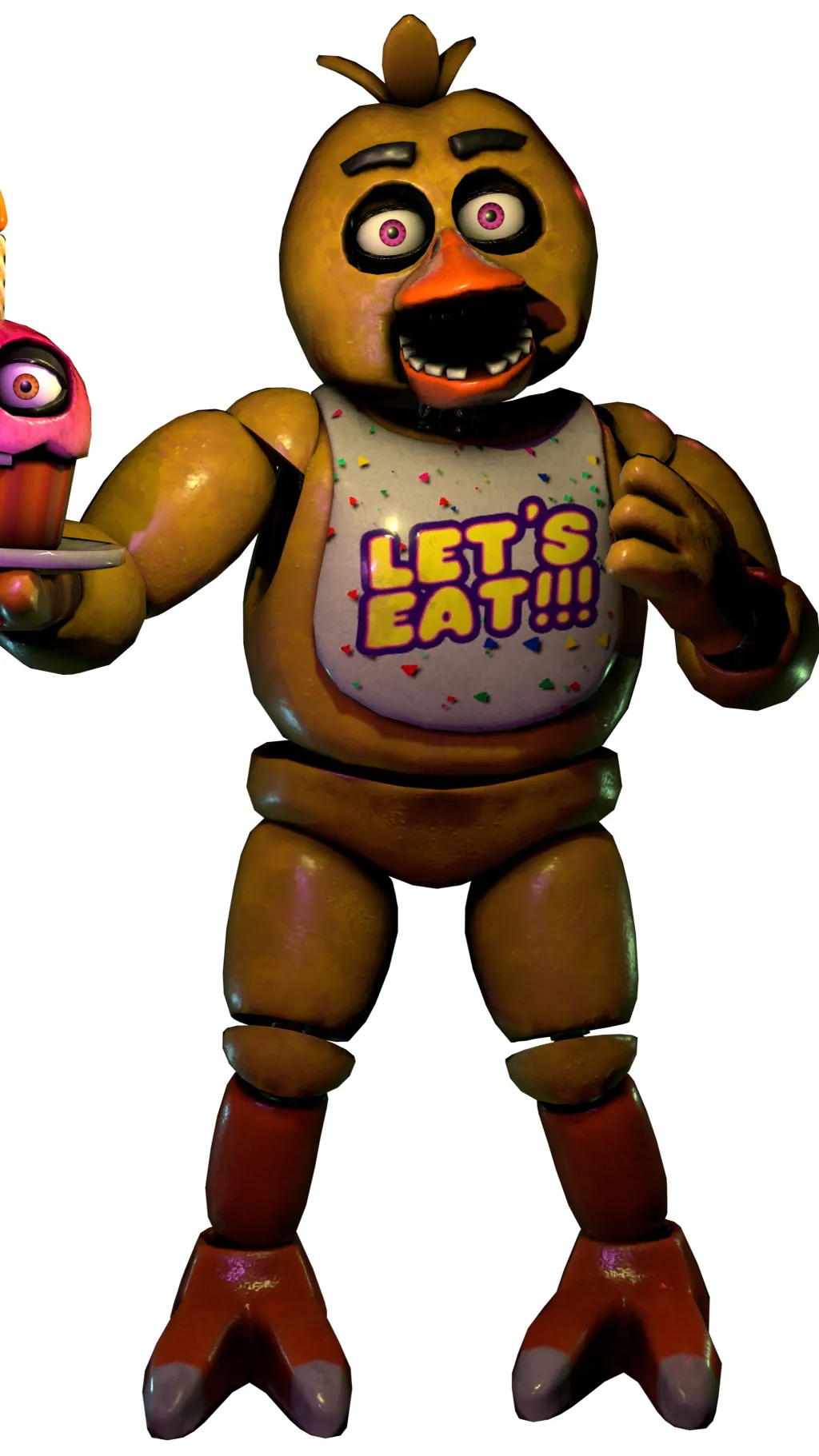 ai character: Chica background