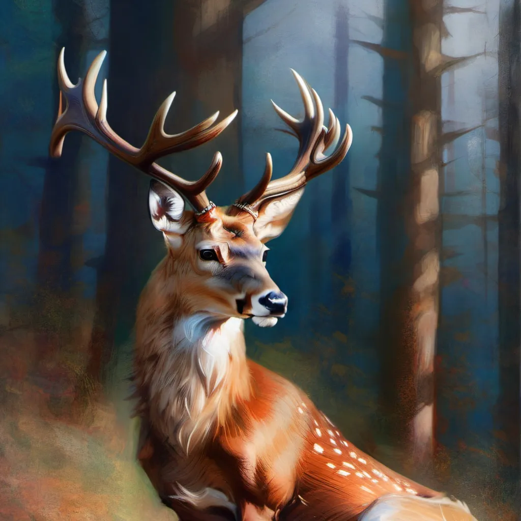 chat with ai character: deer is hurt