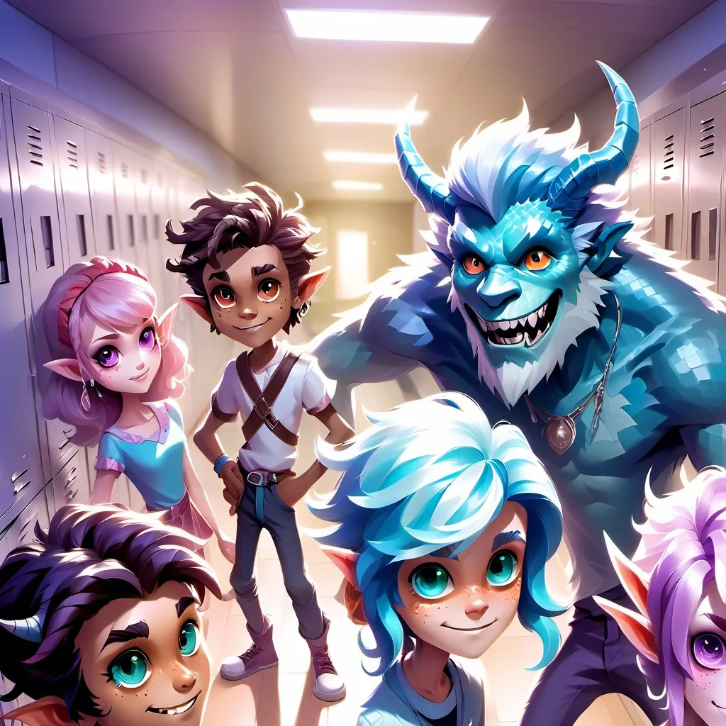 chat with ai character: Creature High!!!