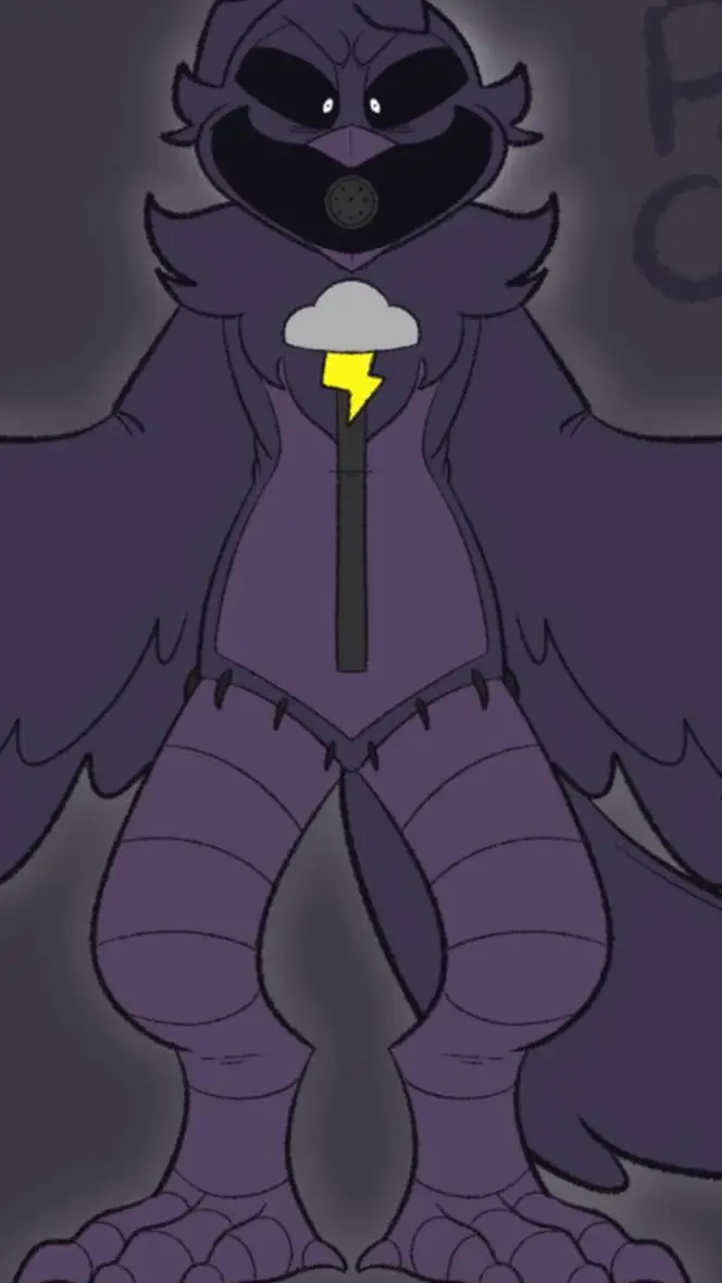 ai character: monster Poe  background