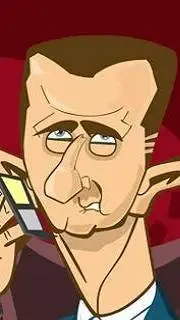 ai character: Assad calling background