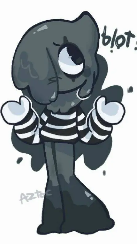 ai character: blot background