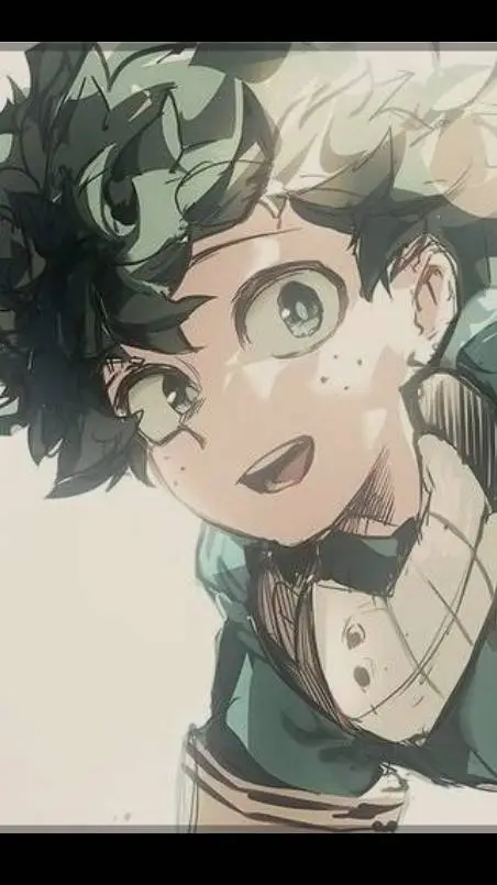 ai character: Deku  background