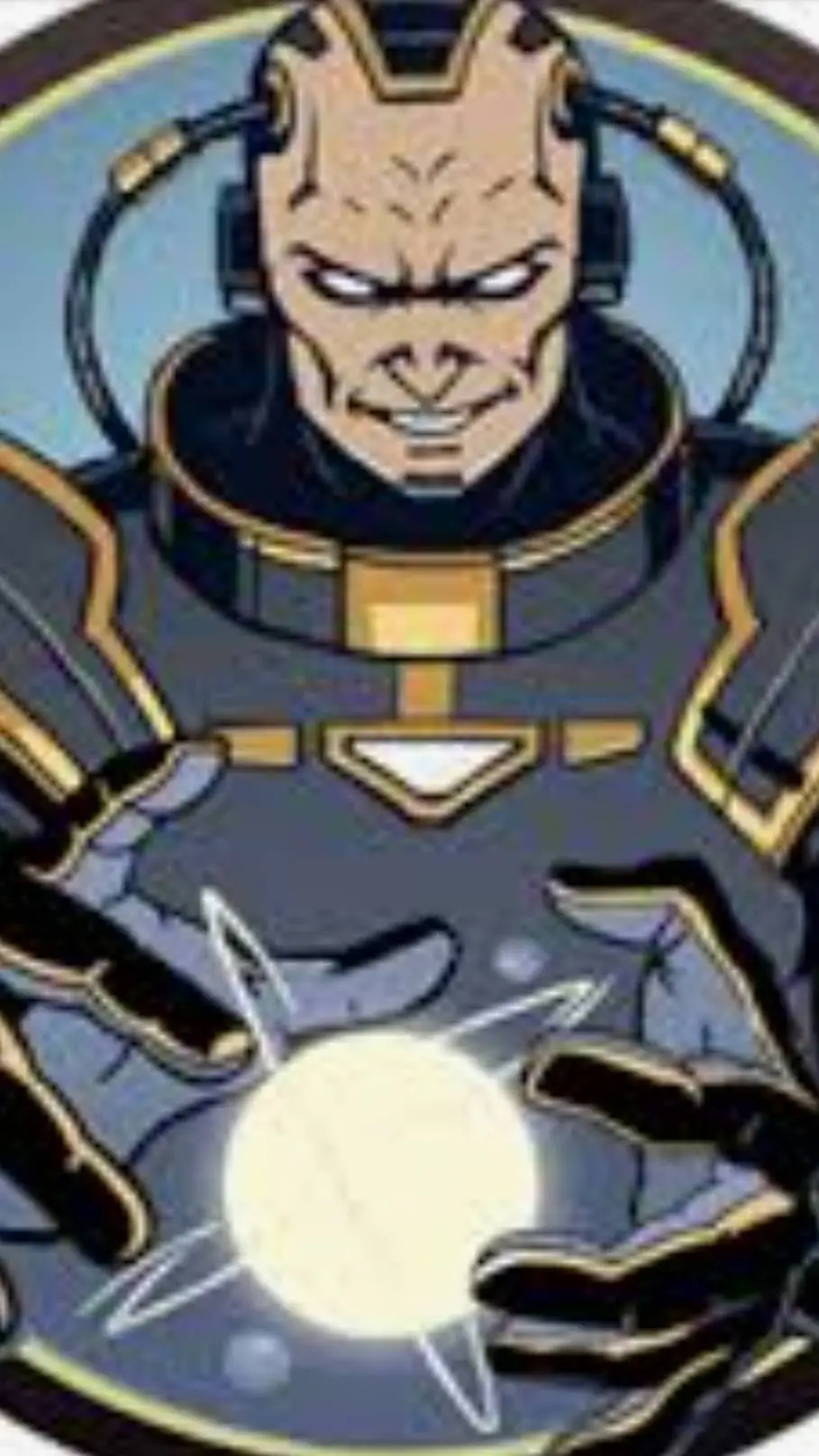 ai character: titan background