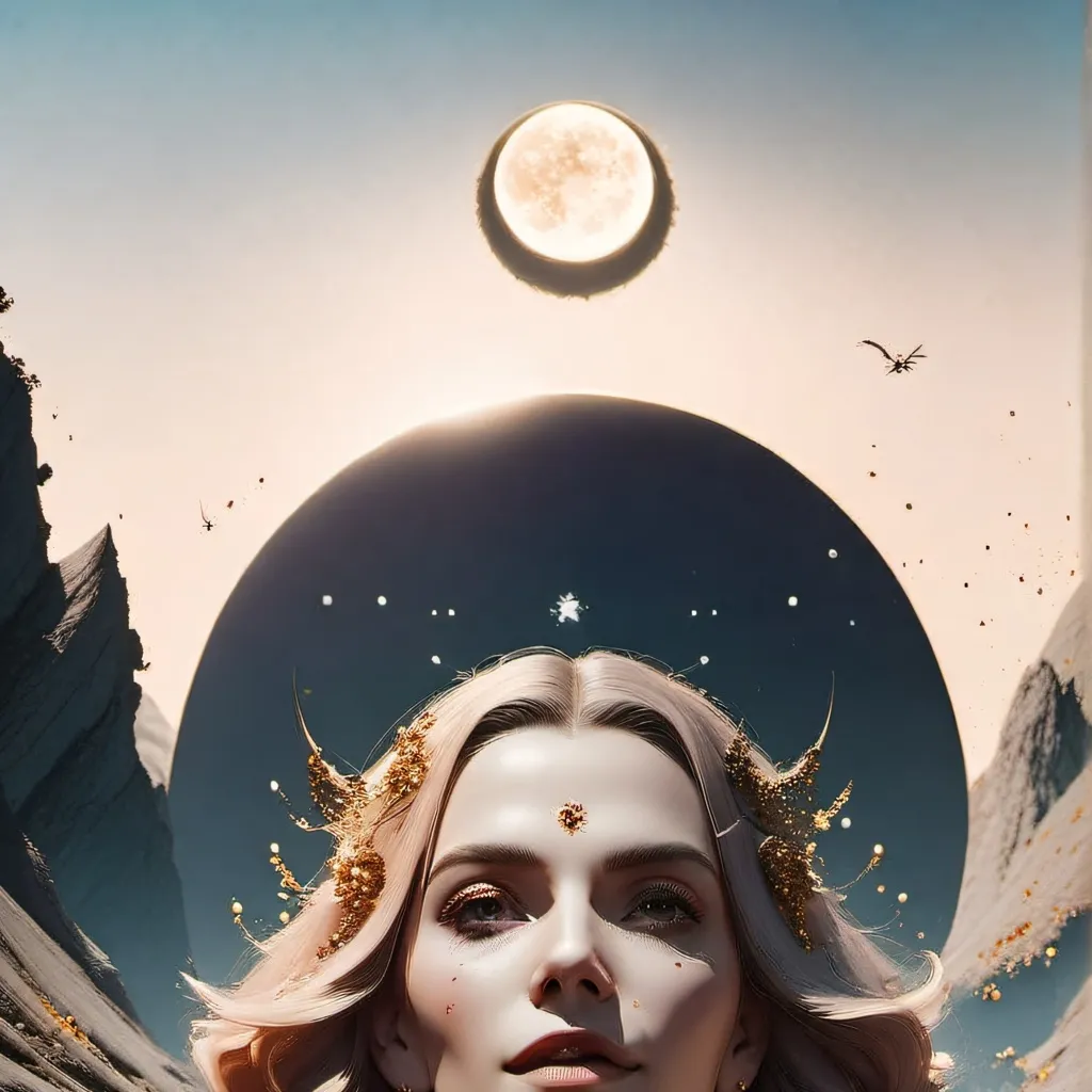 chat with ai character: the moon woke up