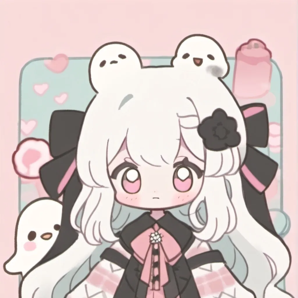 chat with ai character: ghost thingy idk