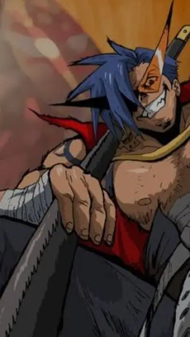 ai character: kamina background
