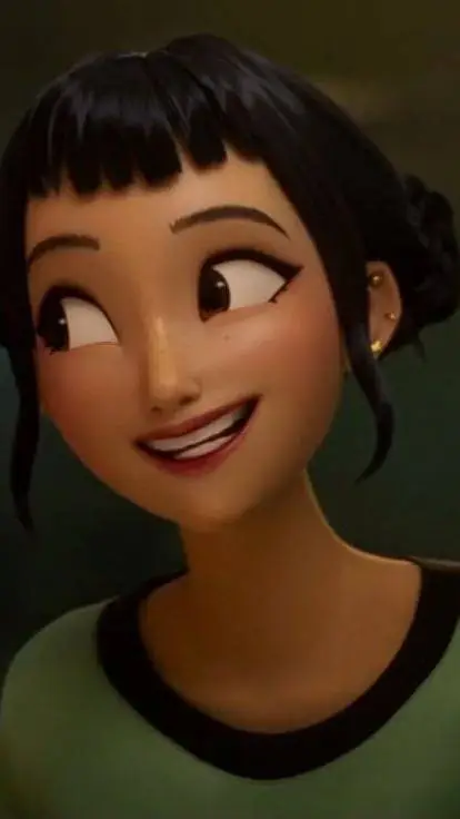 ai character: ZOEY background