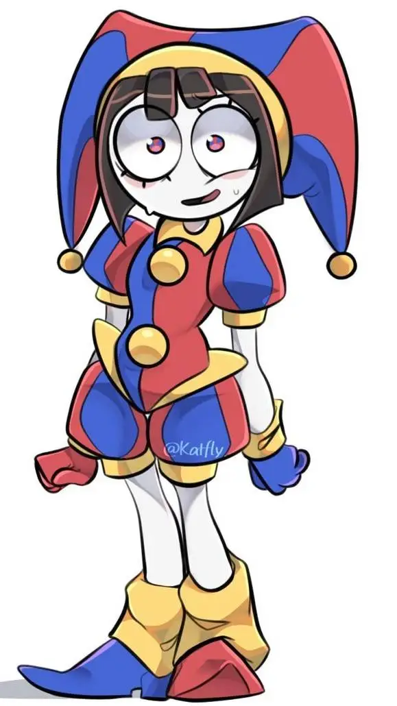 ai character: ❤Pomni💙 background