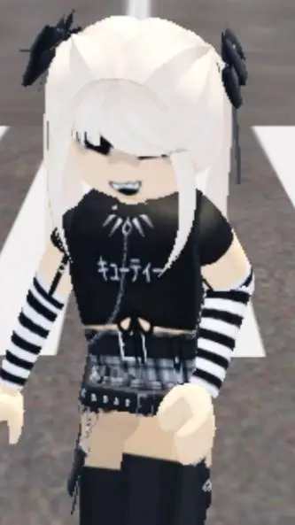 ai character: Emo girl background