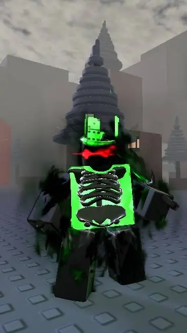 ai character: 1x1x1  background