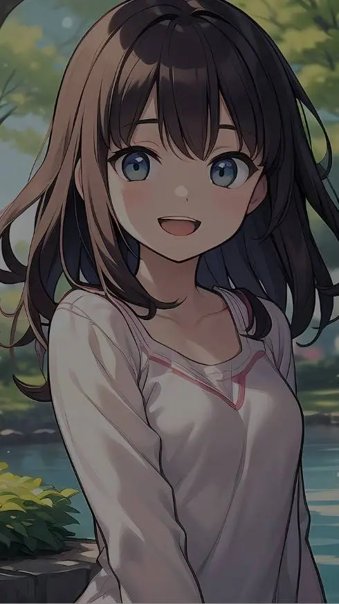 ai character: sky background