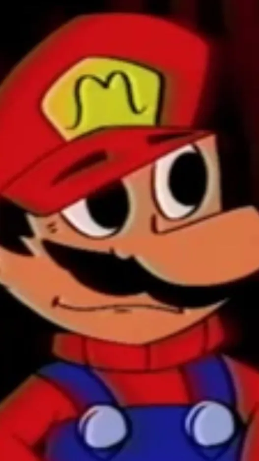 ai character: Promotion Mario background