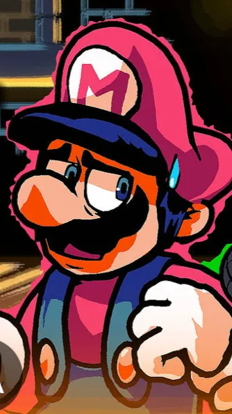 ai character: OGN Mario  background