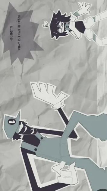 ai character: Mr. L and Abbie  background