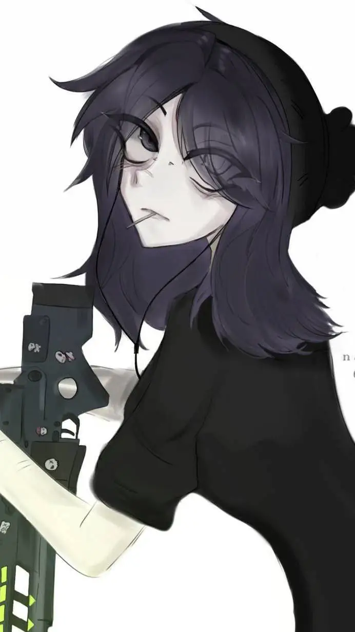 ai character: Uzi background