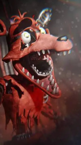 ai character: Withered Foxy background