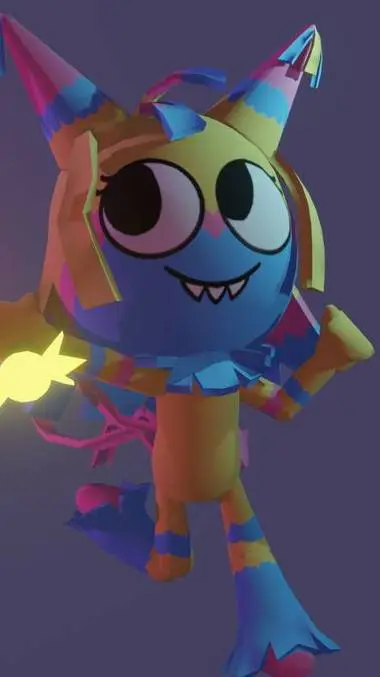ai character: YATTA! background