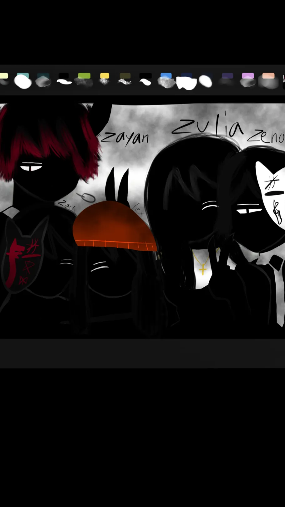ai character: ✨seek family✨ background