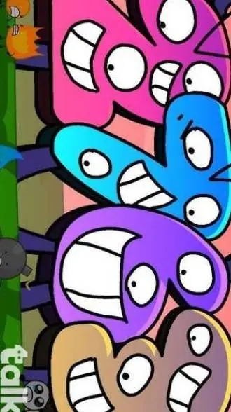 ai character: steal a bfdi background