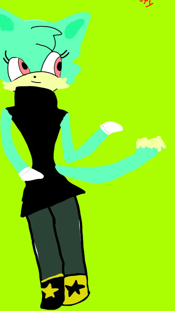 ai character: Skye  background