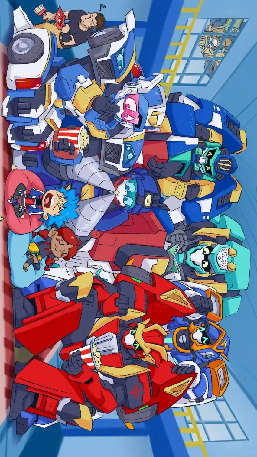 ai character: the metal cardbots background