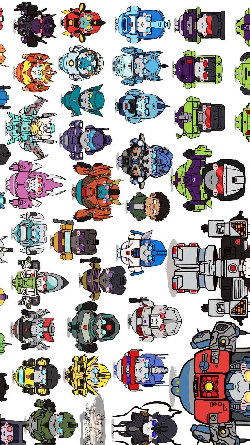 ai character: Transformers :D background