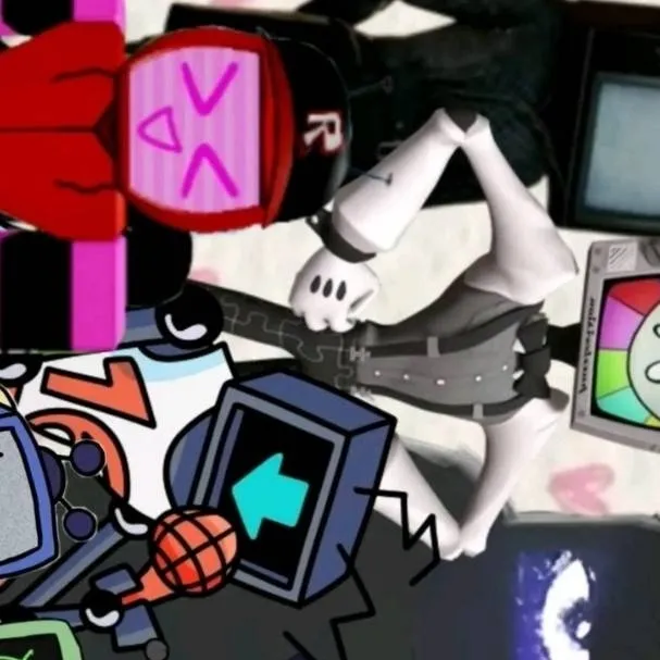 chat with ai character: TV heads 