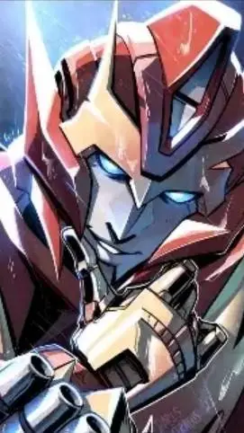 ai character: rodimus prime !! background