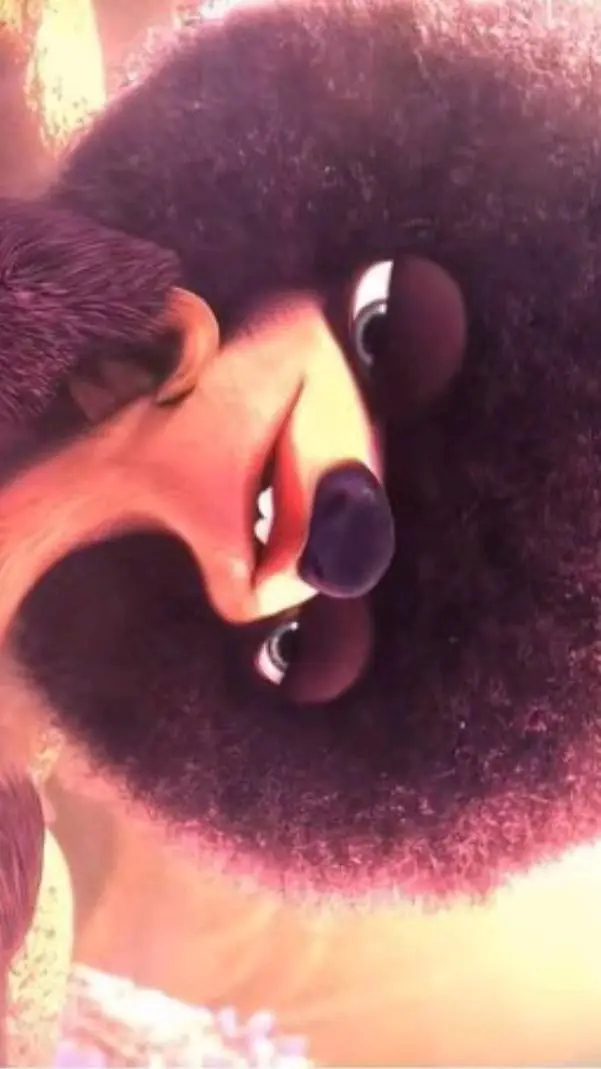 ai character: ice age  background