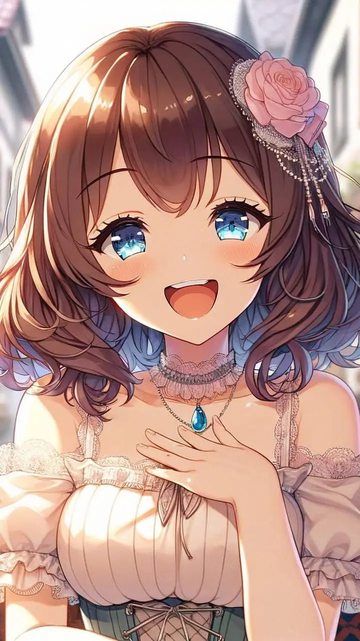 ai character: Элизабет  background