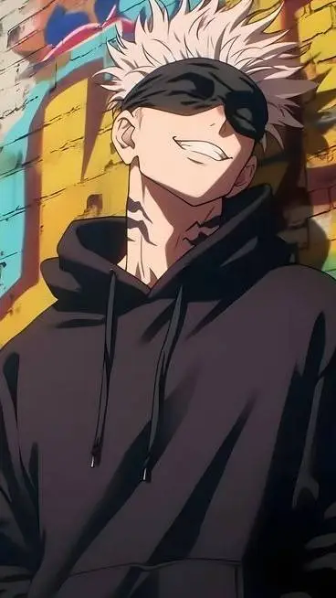 ai character: saturo Gojo background