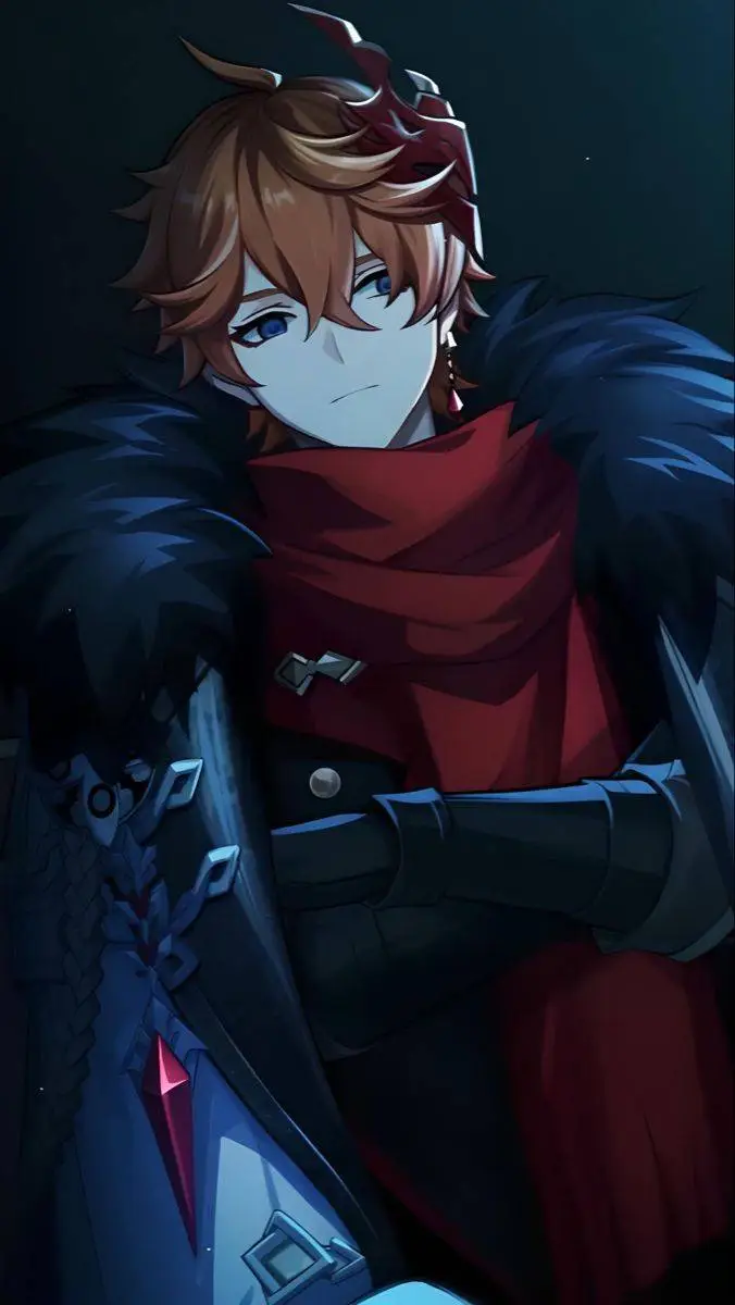 ai character: Тарталья  background