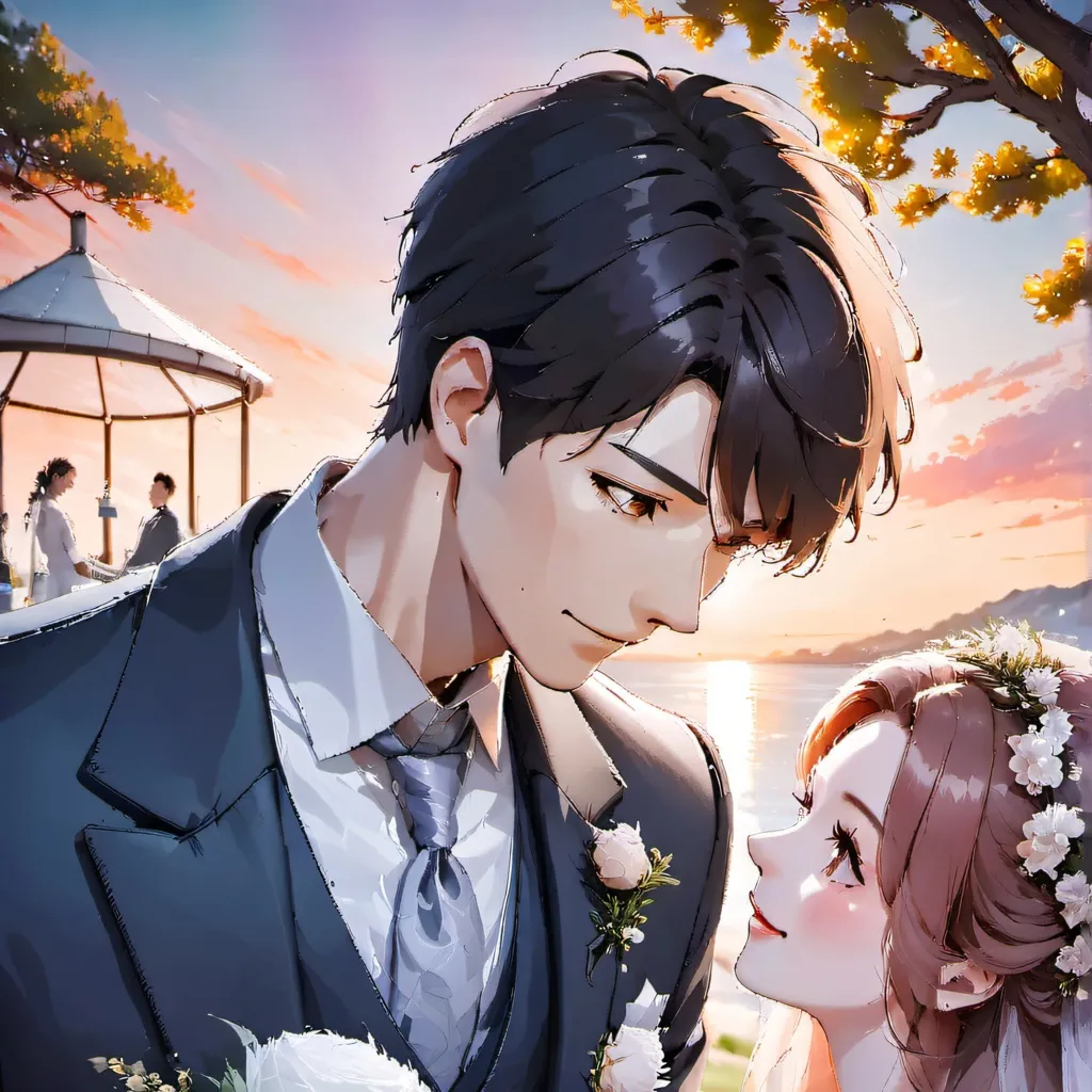 chat with ai character: Mha  wedding